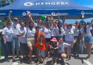 HEMOPAC REALIZA AÇÃO DE SEMANA DO DOADOR